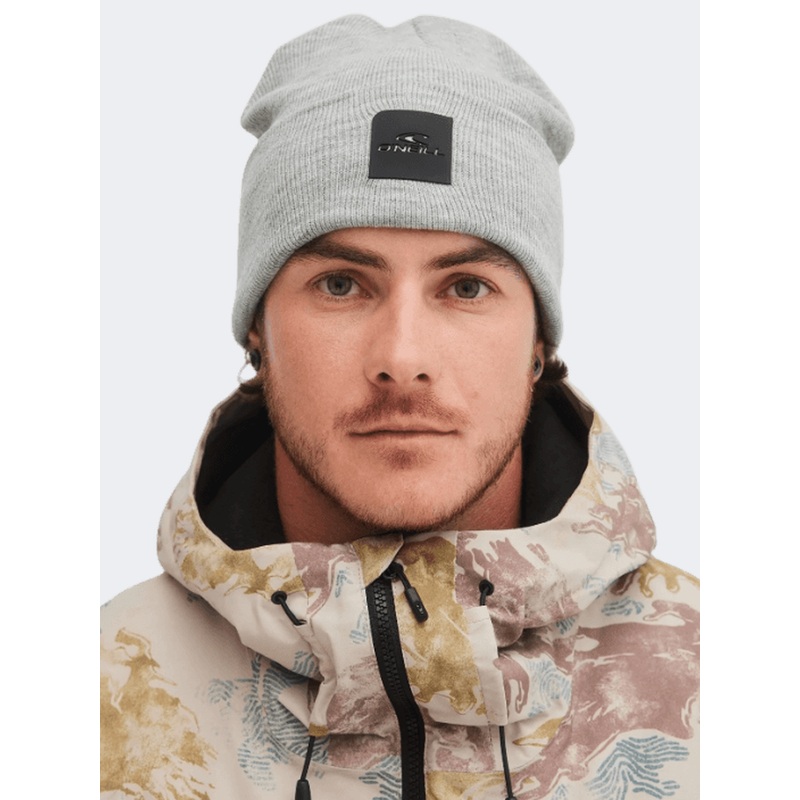 ONeill Cube Men Skiing Beanie Silver Melee