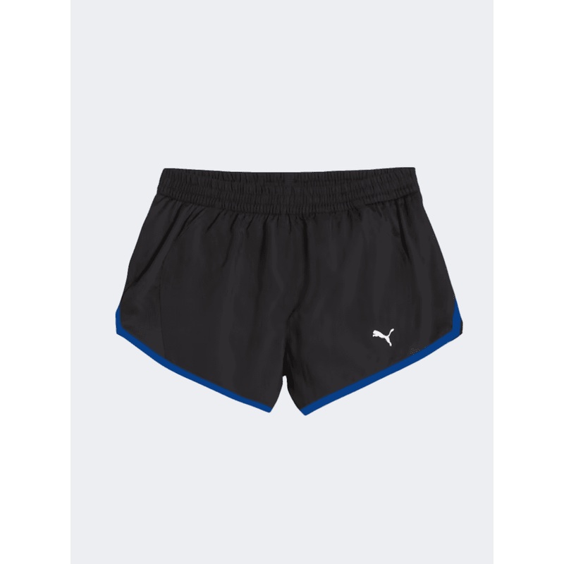 Puma Run Favorite Velocity 3 Women Running Short Black/Ultra Blue