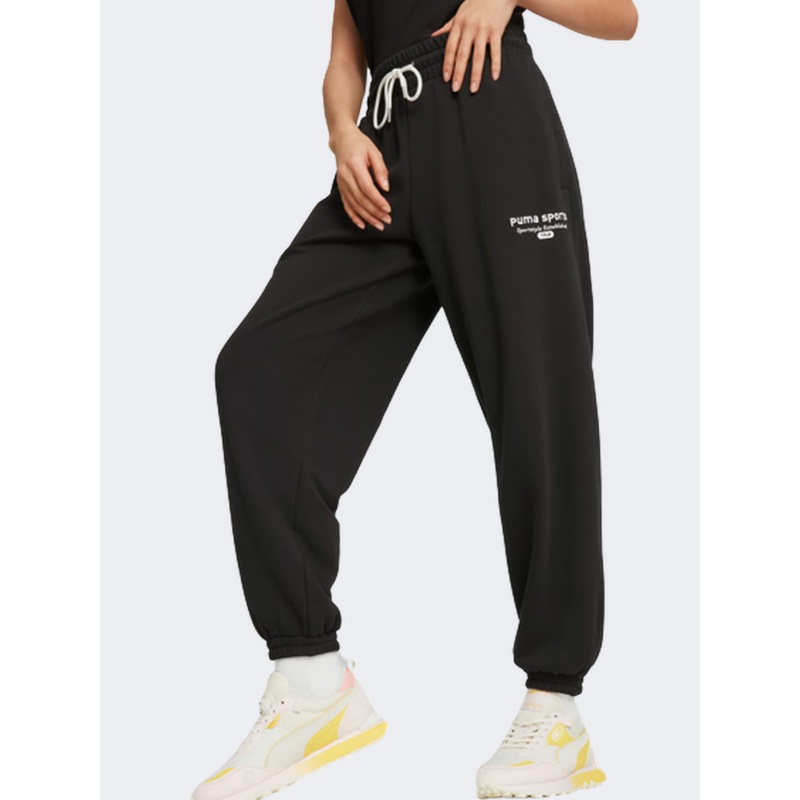 Puma Team Women Lifestyle Pant Black