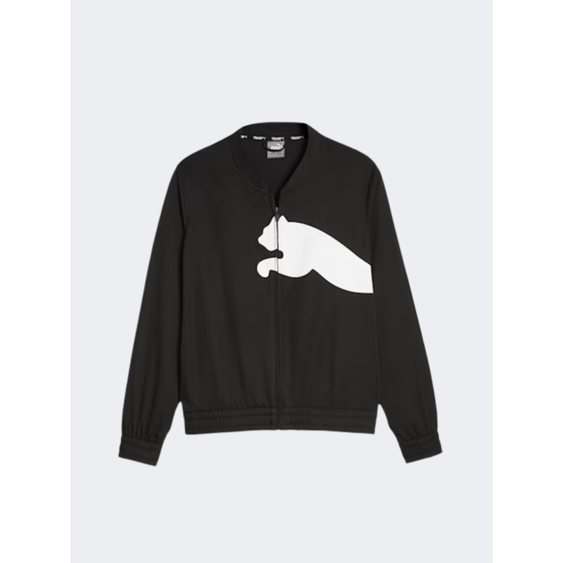 Puma Train All Day Big Cat Women Training Jacket Black