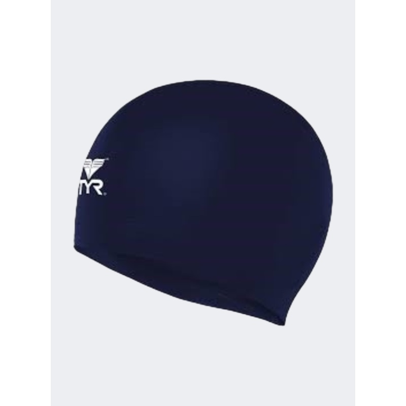 Tyr Lcl-401 Unisex Swim Cap Navy