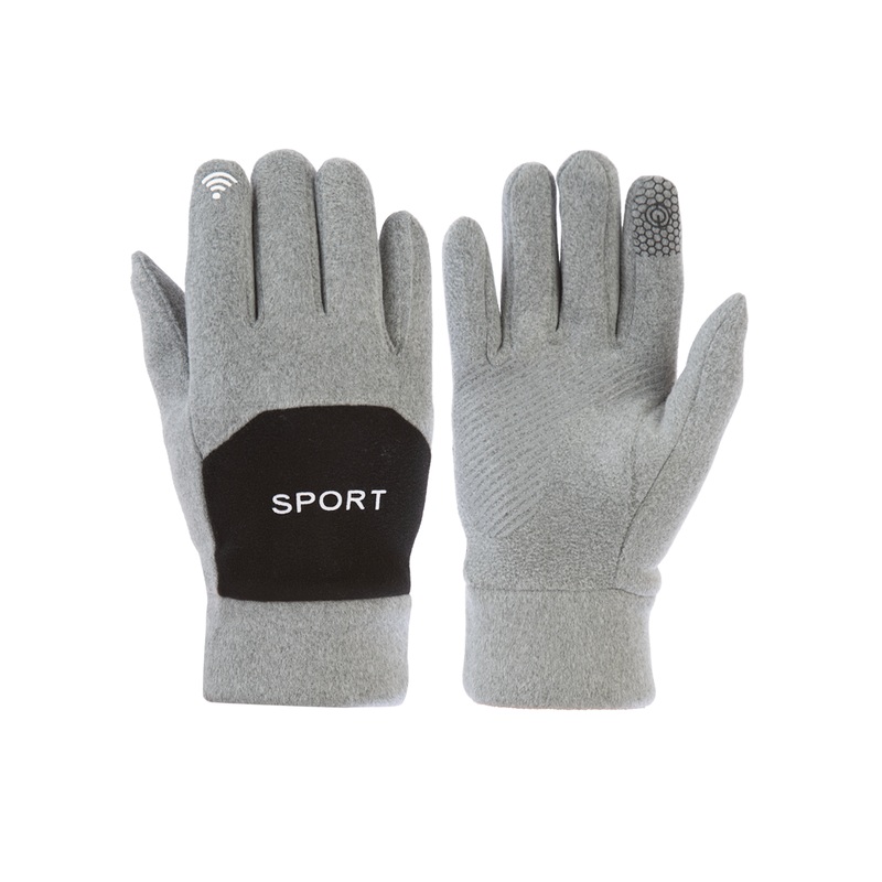 Aln Accessories Winter Skiing Gloves Grey