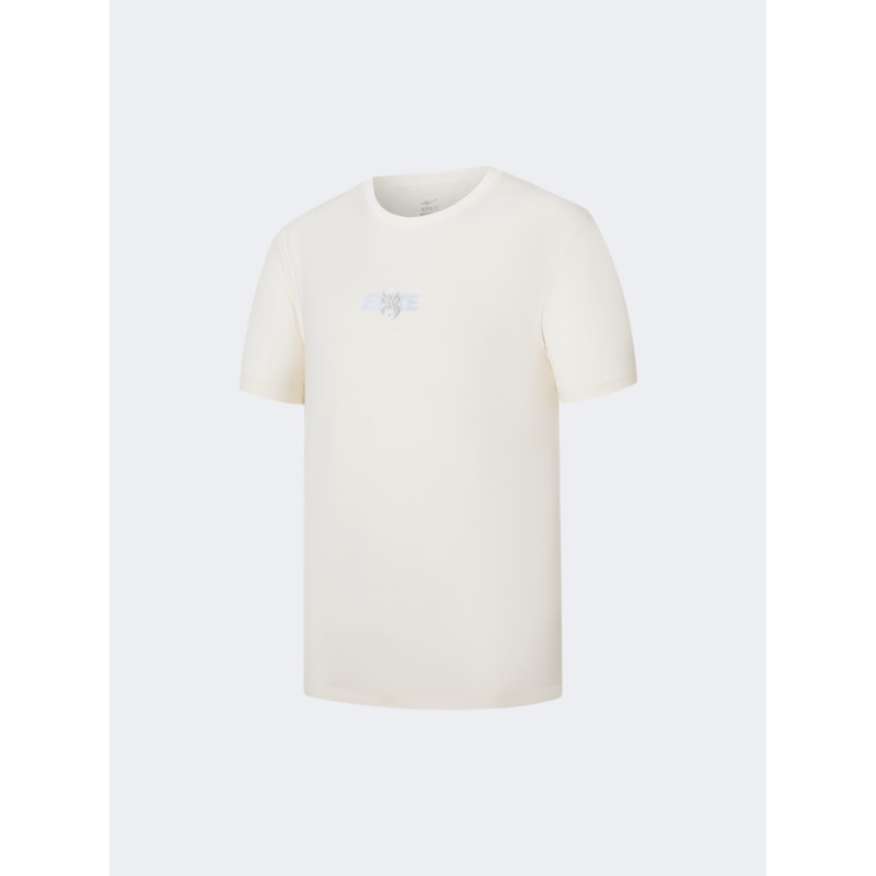 Erke Glacier Men Lifestyle T-Shirt White