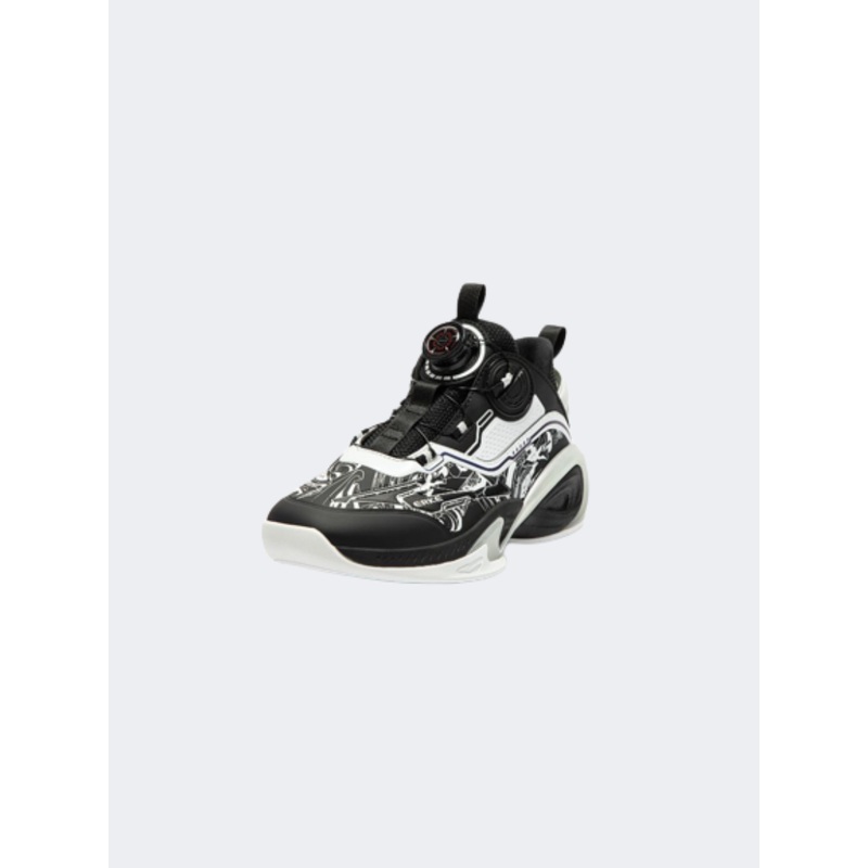 Erke Gs-Boys Basketball Shoes Black/White