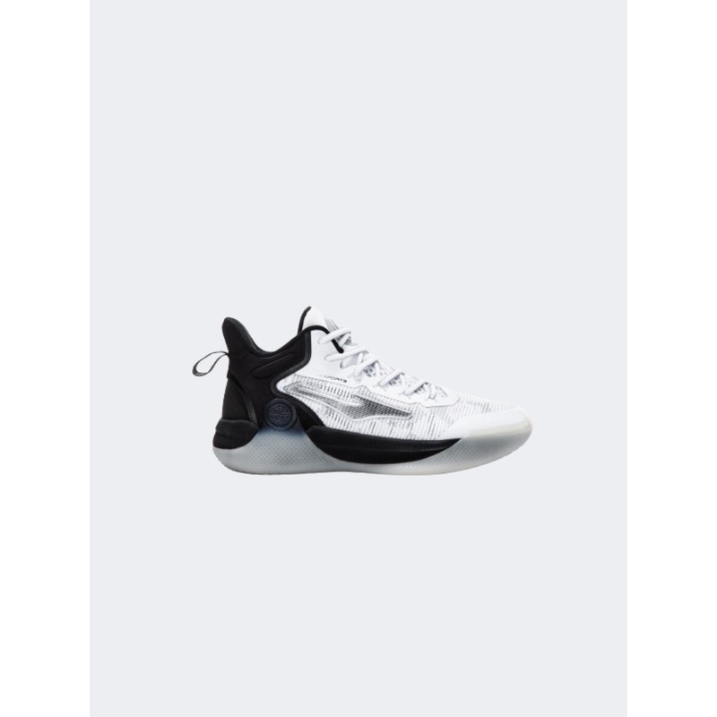 Erke Men Basketball Shoes White/Black