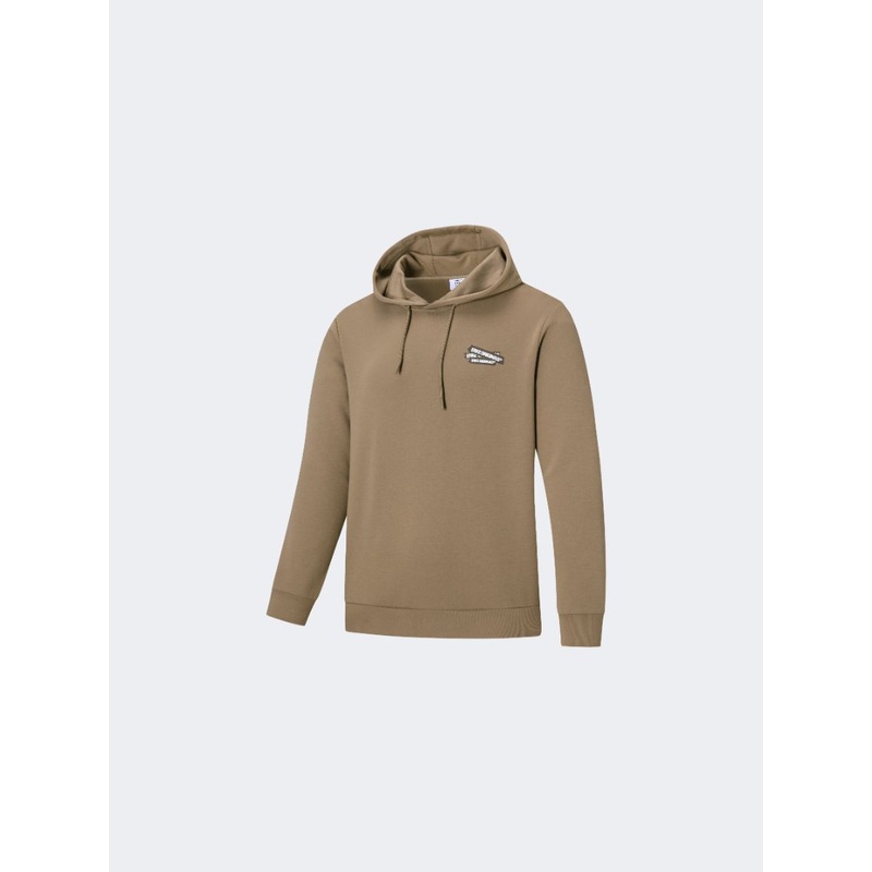Erke  Men Lifestyle Hoody Light Brown
