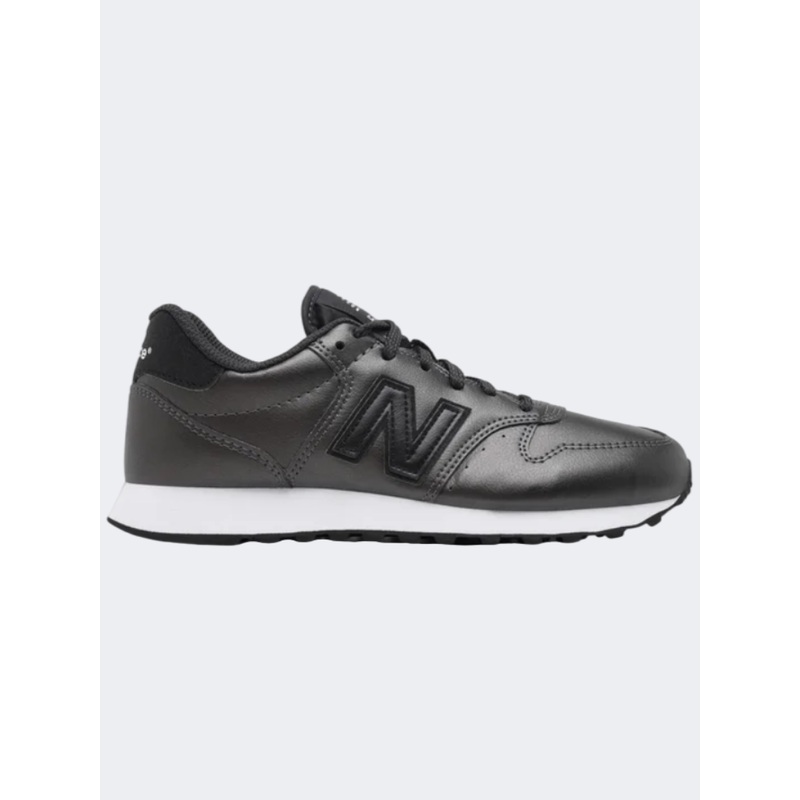 New Balance 500 Women Lifestyle Shoes Black Metallic