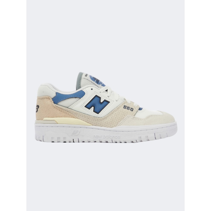 New Balance 550 Women Lifestyle Shoes Sea Salt/Blue