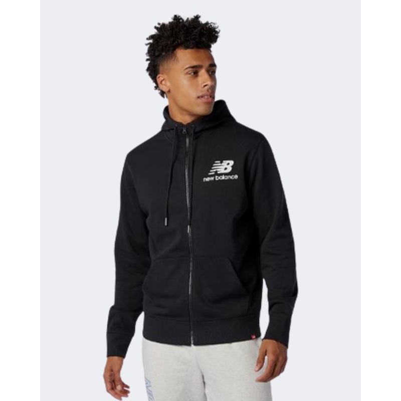New Balance Essentials  Men Lifestyle Hoody Black