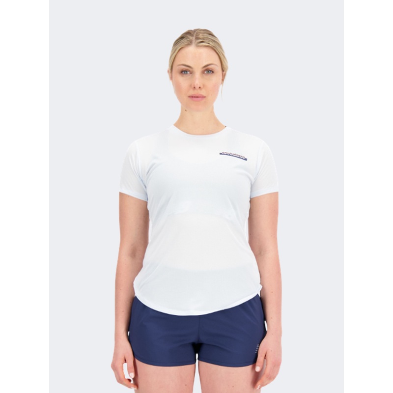 New Balance Graphic Accelerate Women Running T-Shirt Ice Blue
