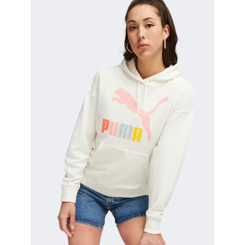 Puma Classics Women Lifestyle Hoody Warm White