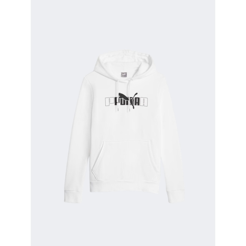 Puma Essentials+ Logo Lab Women Lifestyle Hoody White