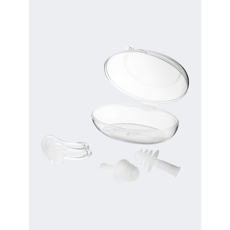 Tyr Unisex Swimming Lernos-101 Nose & Ear Set White Ear Plug