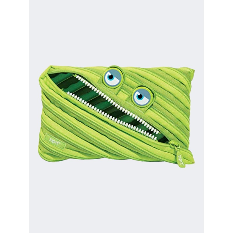 Zipit Wildlings Jumbo Pouch Back To School Pencil Case Green