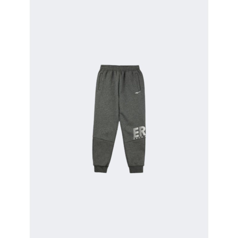 Erke Knitted Kids-Boys Training Pant Grey