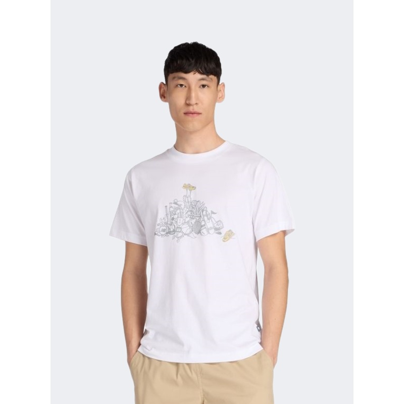 New Balance Athletics Pile Men Lifestyle T-Shirt White
