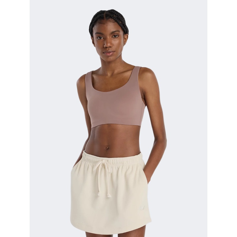 New Balance Harmony Yoga Women Performance Bra Earth Shadow