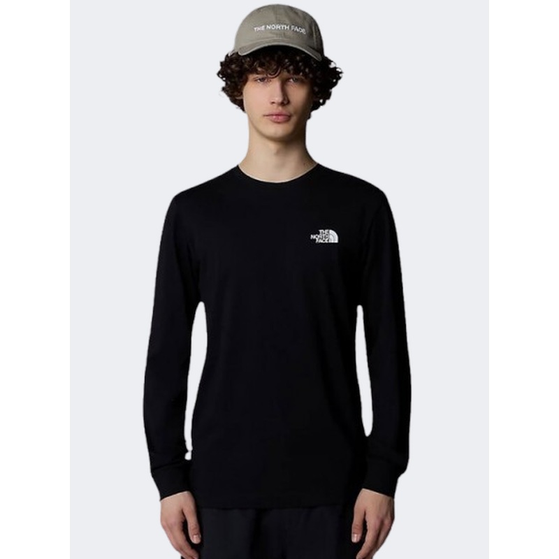 The North Face Box Nse Men Lifestyle Long Sleeve Black/White
