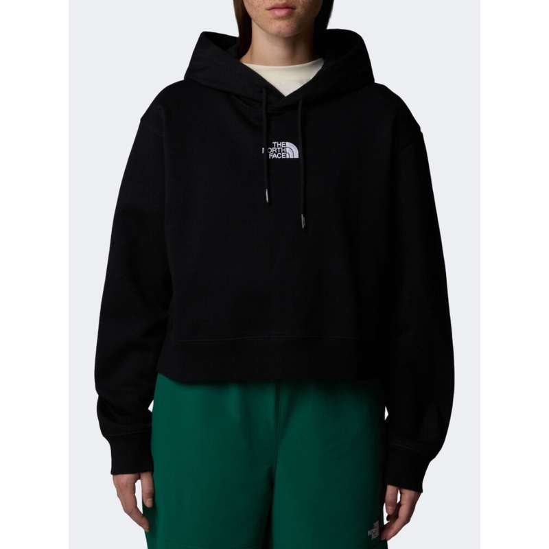 The North Face Essential Crop Women Lifestyle Hoody Tnf Black