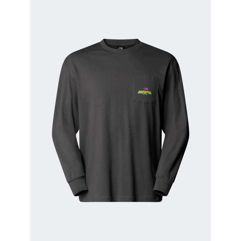 The North Face Expedition Celebration Men Lifestyle Long Sleeve Anthracite Grey