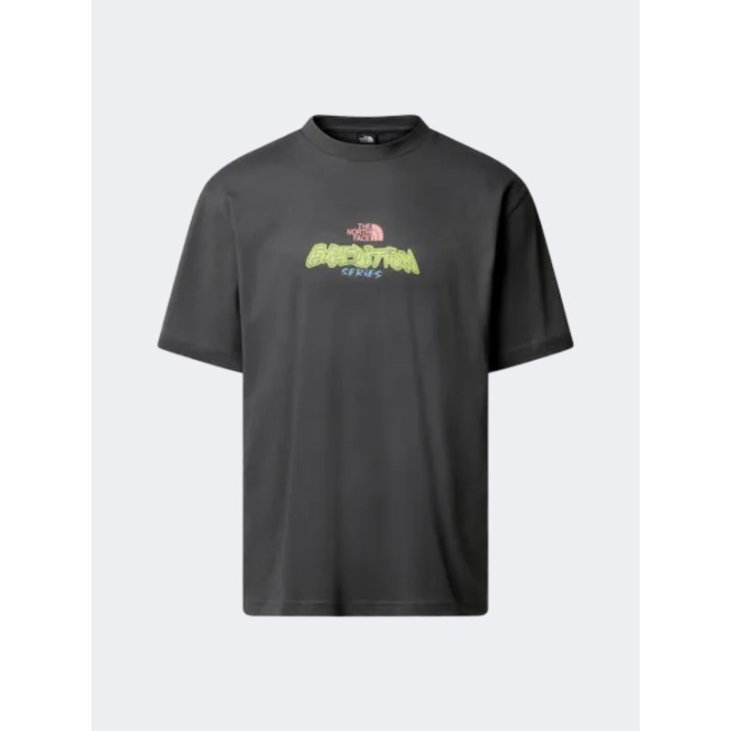 The North Face Expedition Celebration Men Lifestyle T-Shirt Anthracite Grey