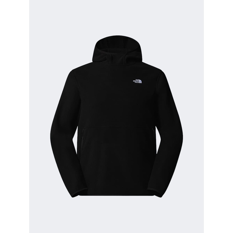 The North Face Glacier Fleece Pullover Men Hiking Hoody Black