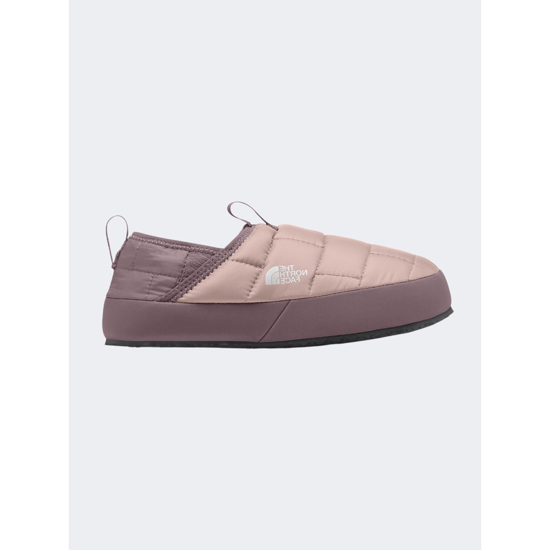 The North Face Traction Mule Ii Gs-Girls Lifestyle Slippers Pink Moss/Fawn Grey
