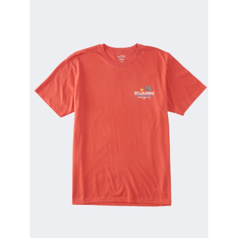 Billabong Lounge Boys Lifestyle TShirt Coral