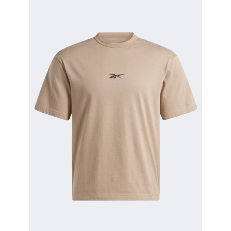 Reebok No Matter The Test Men Training T-Shirt Beige