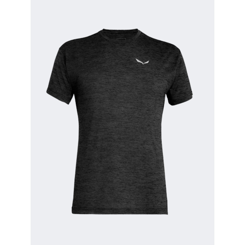 Salewa Puez Melange Dry Men Hiking TShirt Blackout Melange