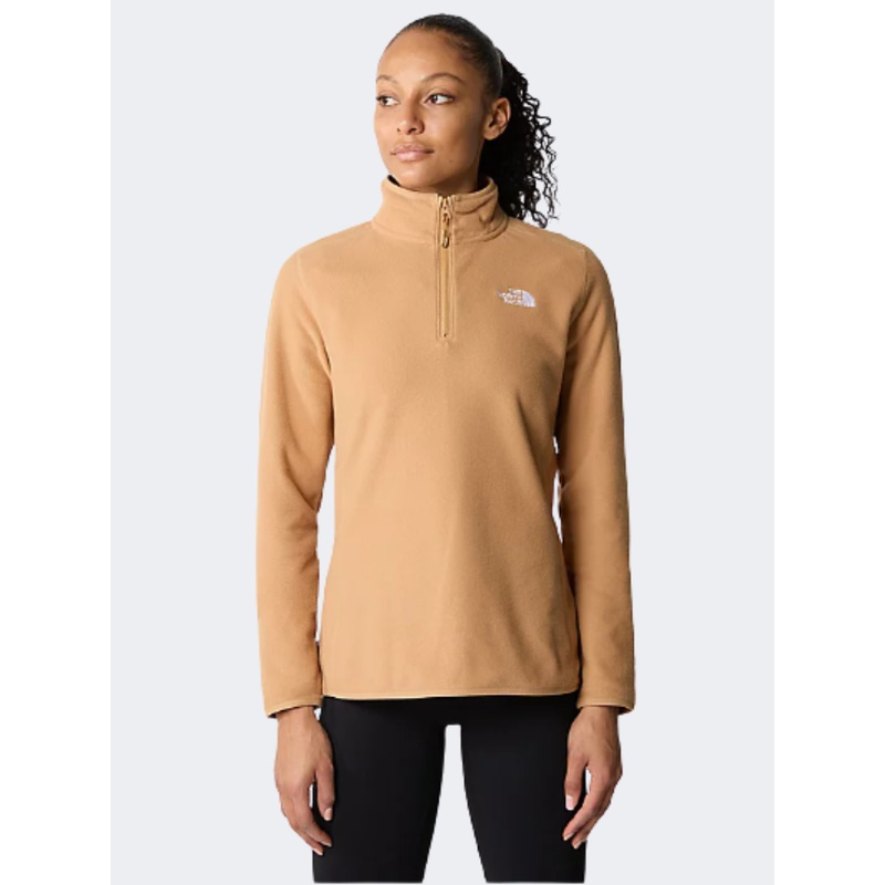 The North Face 100 Glacier Women Skiing Fleece Almond Butter