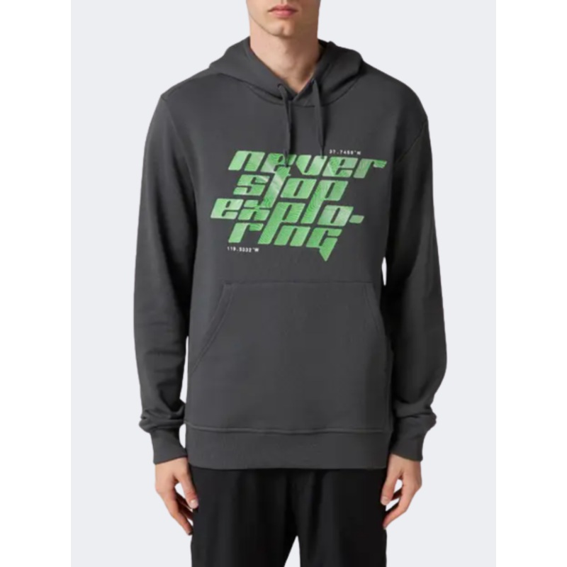 The North Face Graphic Unisex Lifestyle Hoody Asphalt Grey