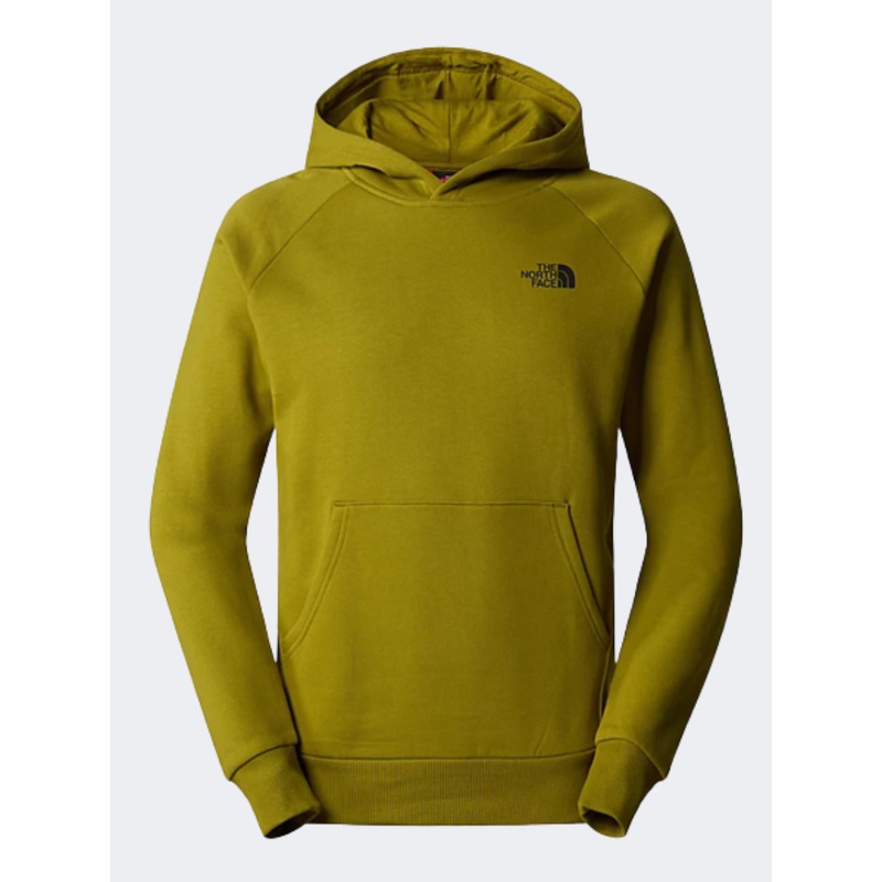 The North Face Raglan Redbox Men Lifestyle Hoody Sulphur Moss