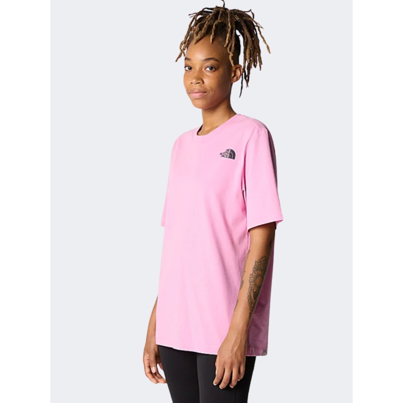 The North Face Relaxed Redbox Women Lifestyle TShirt Orchid Pink