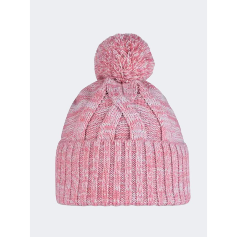 Buff Knitted Fleece Girls Lifestyle Beanie Blein Pale Pink