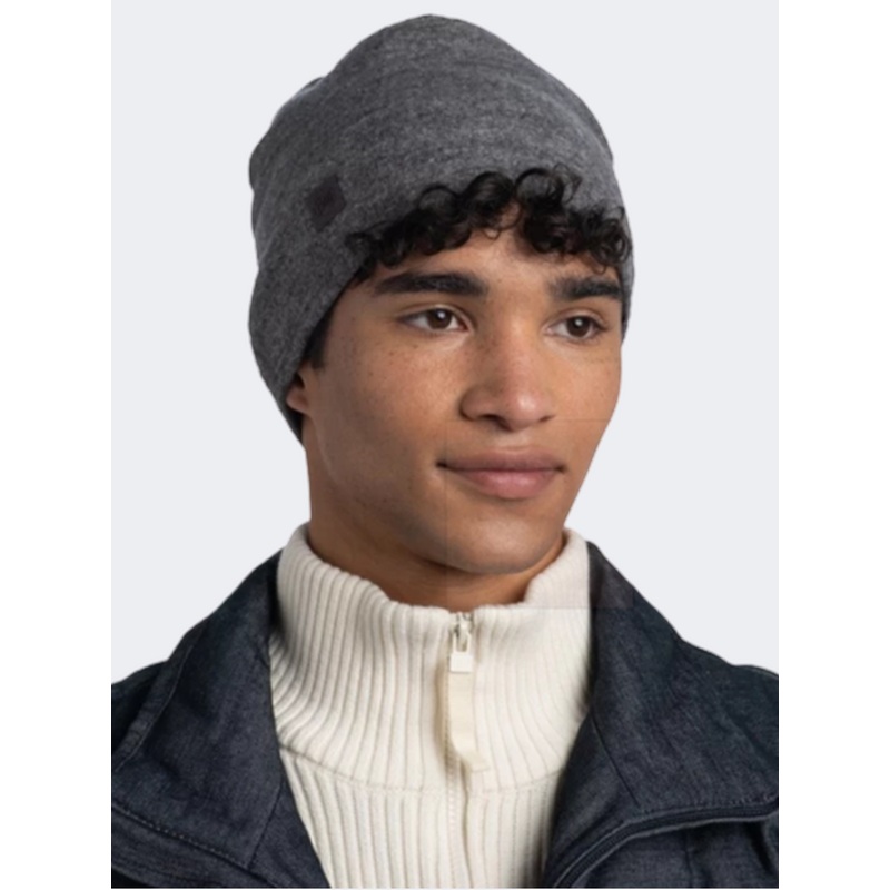 Buff Merino Fleece Unisex Lifestyle Beanie Grey
