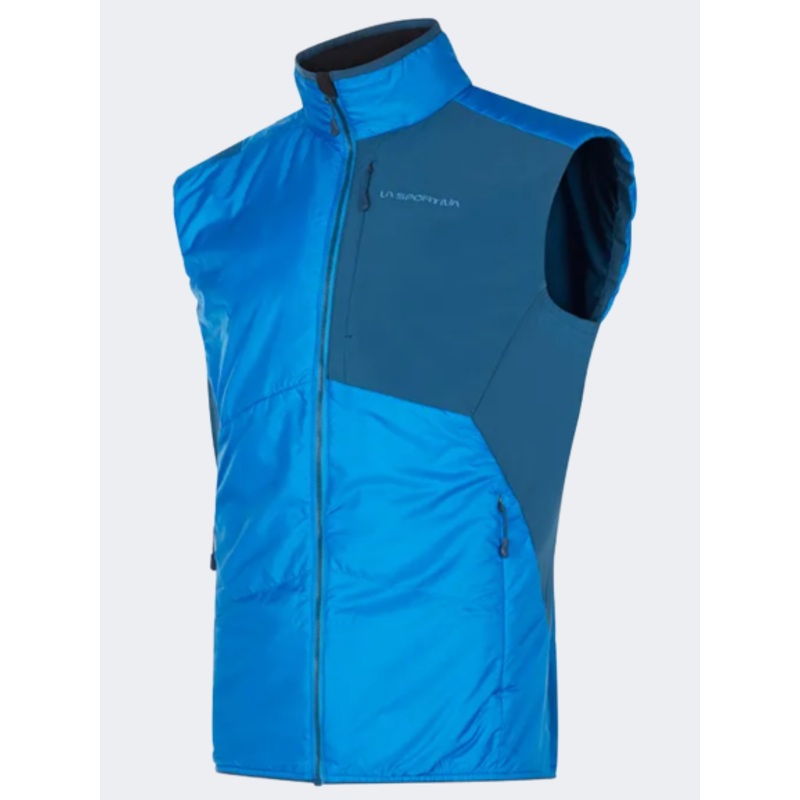 La Sportiva Ascent Men Hiking Vest Electric/Storm Blue