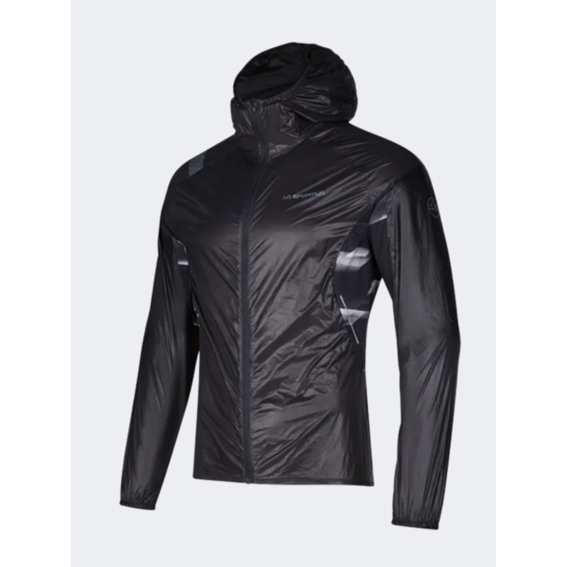 La Sportiva Blizzard Windbreaker Men Hiking Jacket Carbon/Black