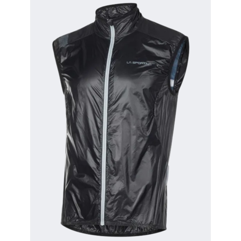 La Sportiva Blizzard Windbreaker Men Hiking Vest Black/Carbon