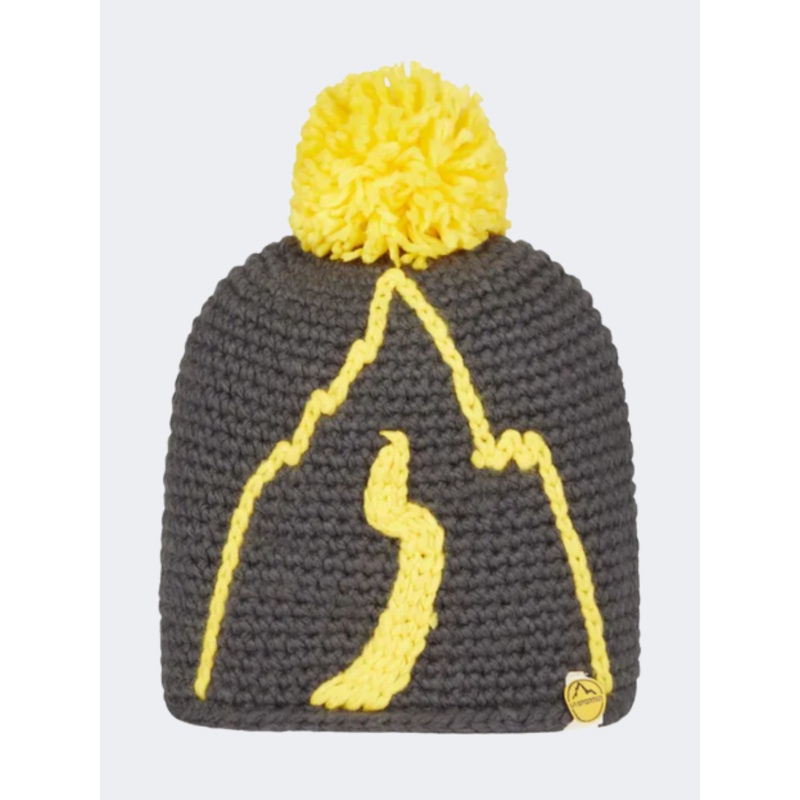 La Sportiva Dorado Unisex Hiking Beanie Carbon/Yellow