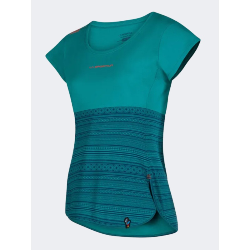 La Sportiva Lidra Women Climbg T-Shirt Lagoon