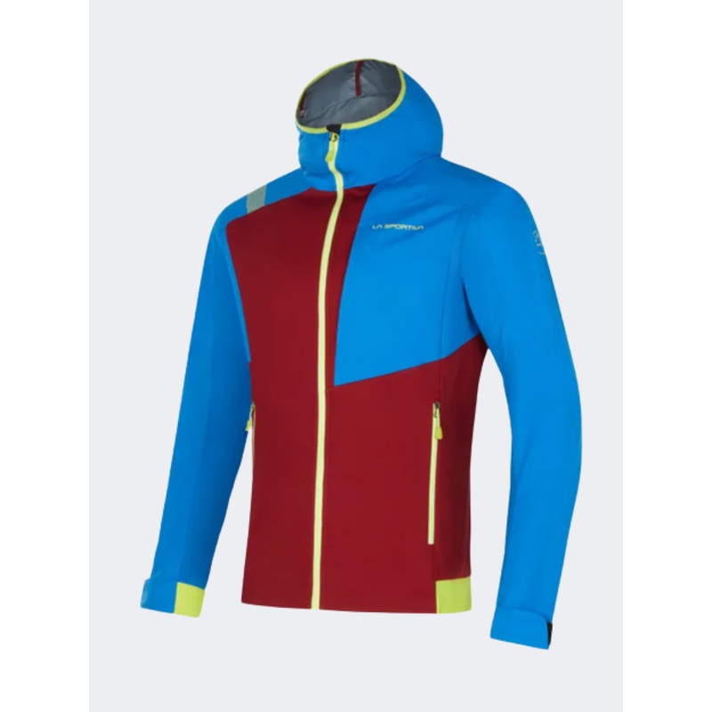 La Sportiva Macnas Men Hiking Jacket Sangria/Blue