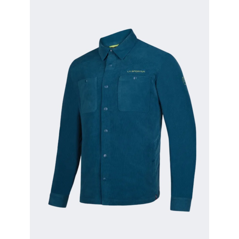 La Sportiva Setter Men Climbg Shirt Storm Blue