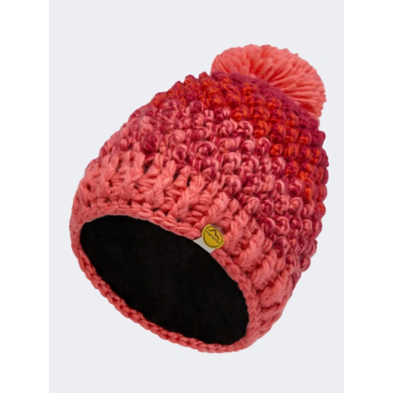 La Sportiva Terry Unisex Hiking Beanie Cherry/Flamingo
