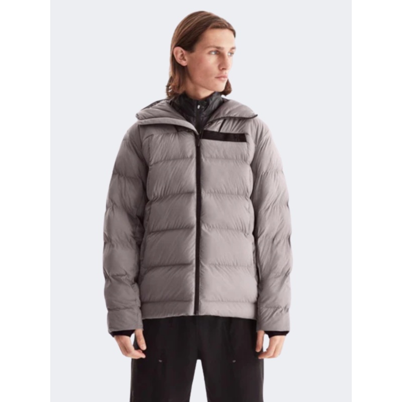 On Challenger Men Running Jacket Zinc