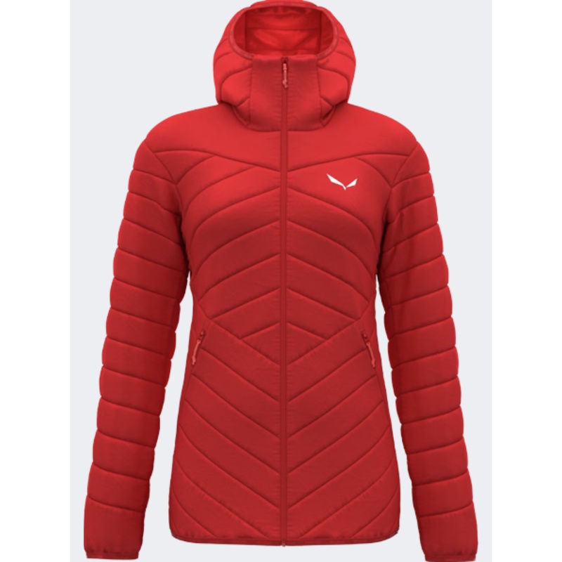 Salewa Brenta Rds Down Women Hiking Jacket Red Flame