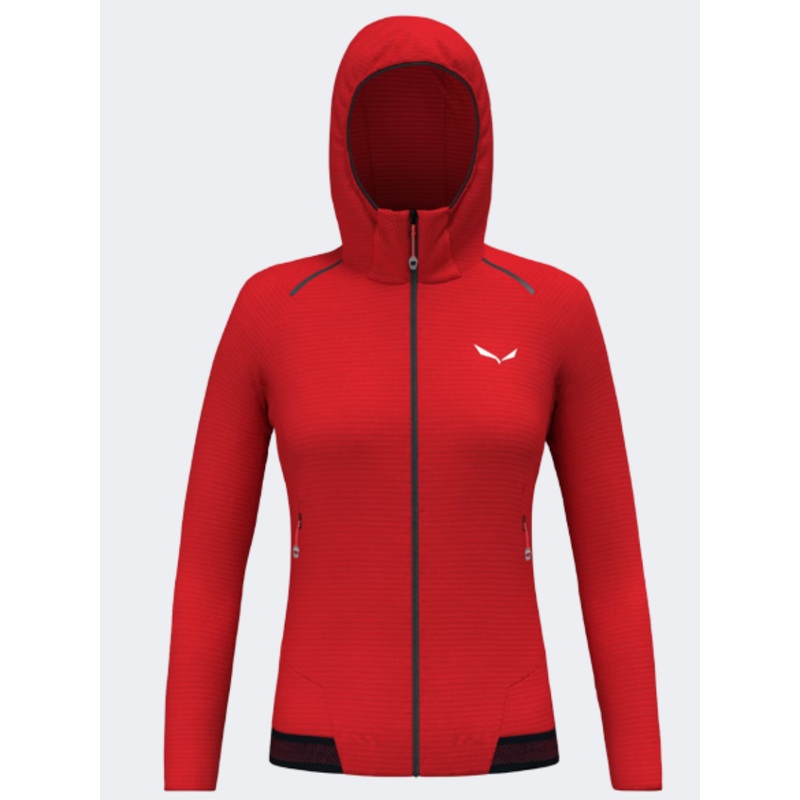 Salewa Pedroc Women Hiking Jacket Red Flame