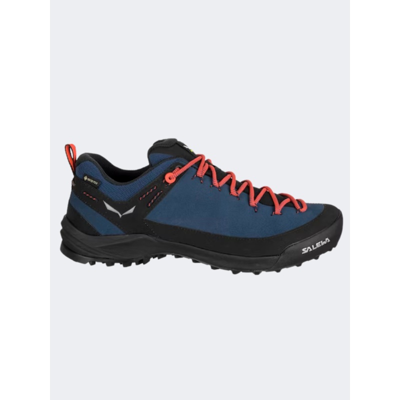 Salewa Wildfire Men Hiking Shoes Blue Denim/Black