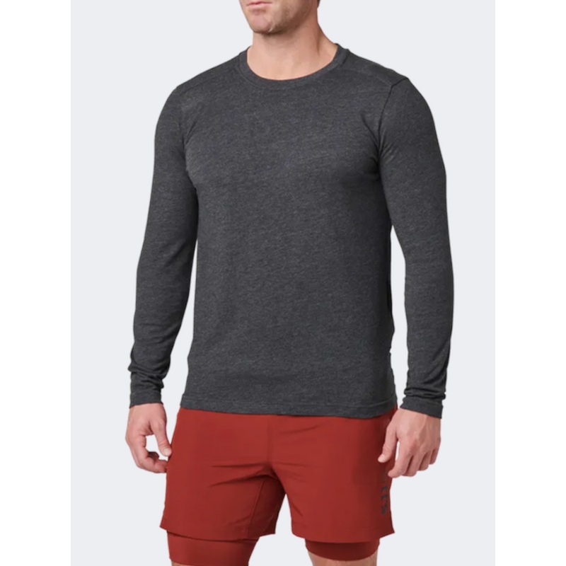5-11 Brand Pt R Charge 2.0 Men Tactical Long Sleeve Black Heather