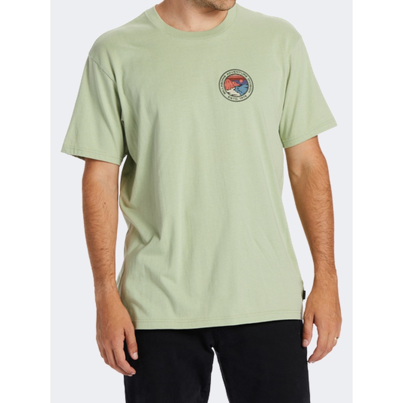 Billabong Rockies Men Lifestyle T-Shirt Light Sage